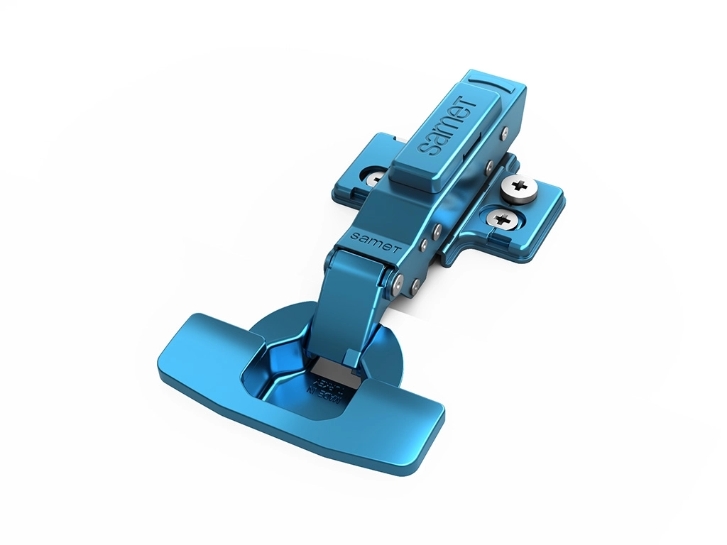 Master Spectrum Renkli Menteşe Frenli Düz 48 Eksen Mavi Ayarlı Altlık