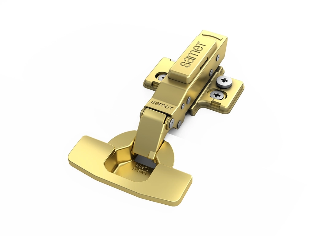 Master Spectrum Renkli Menteşe Frenli Düz 48 Eksen Gold Ayarlı Altlık