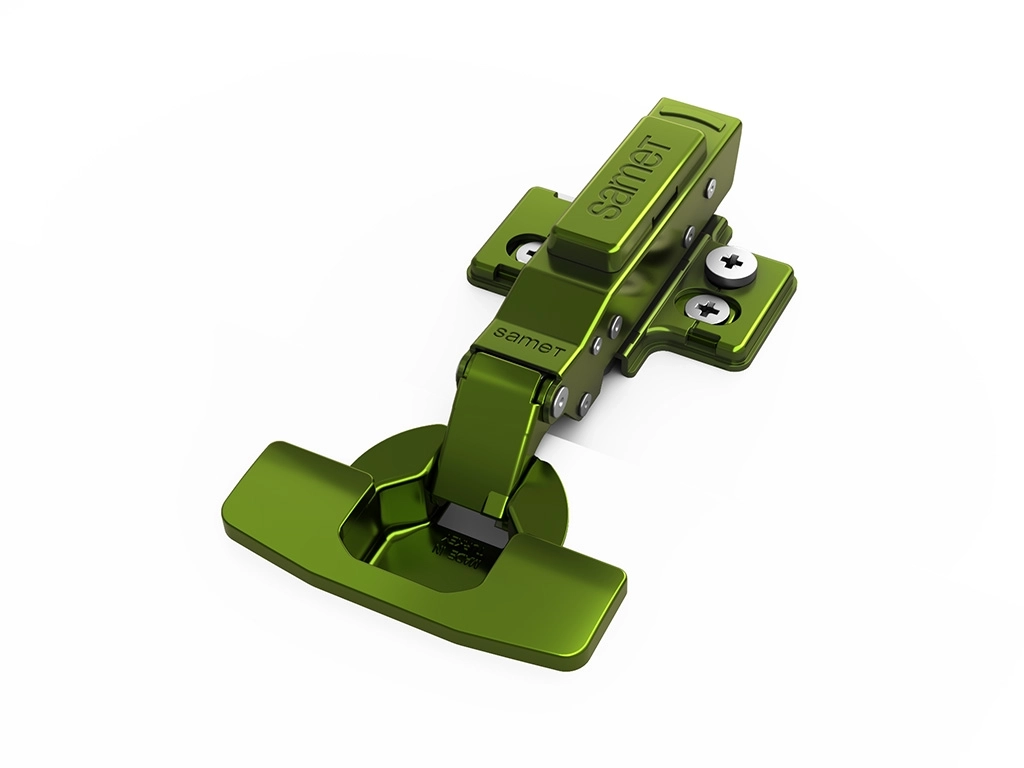 Master Spectrum Renkli Menteşe Frenli Düz 48 Eksen Yeşil Ayarlı Altlık