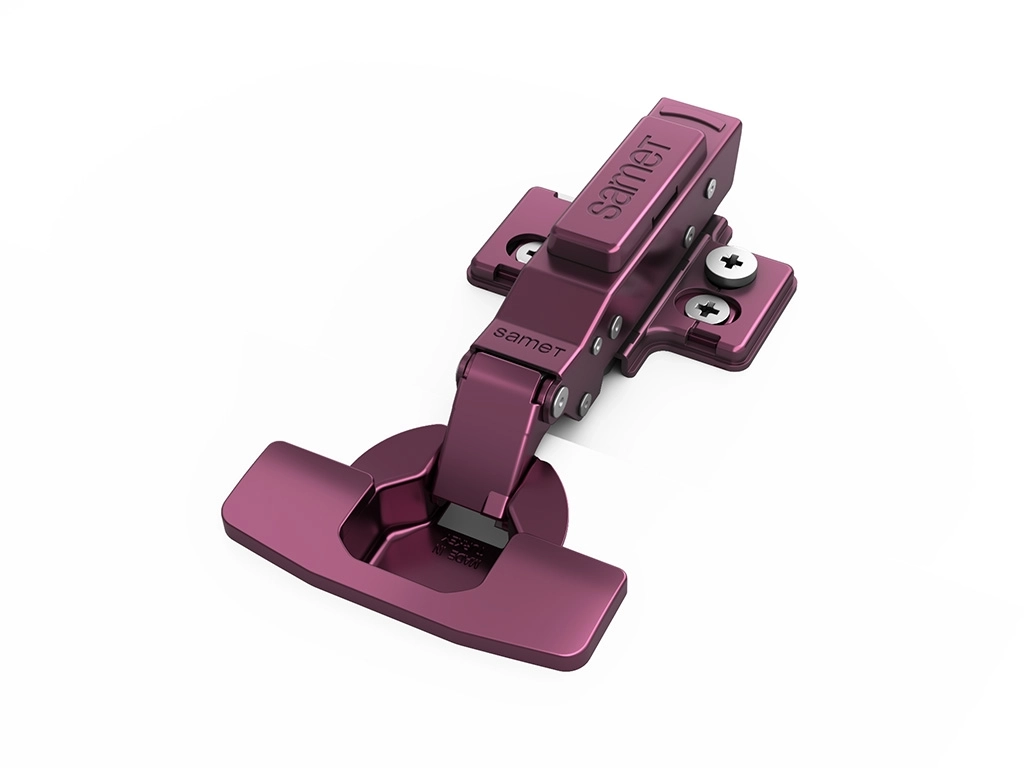 Master Spectrum Renkli Menteşe Frenli Düz 48 Eksen Mor Ayarlı Altlık