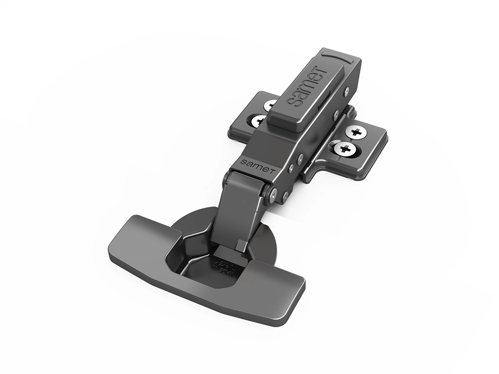 Master Spectrum Renkli Menteşe Frenli Düz 48 Eksen Gri 4 Delikli Altlık