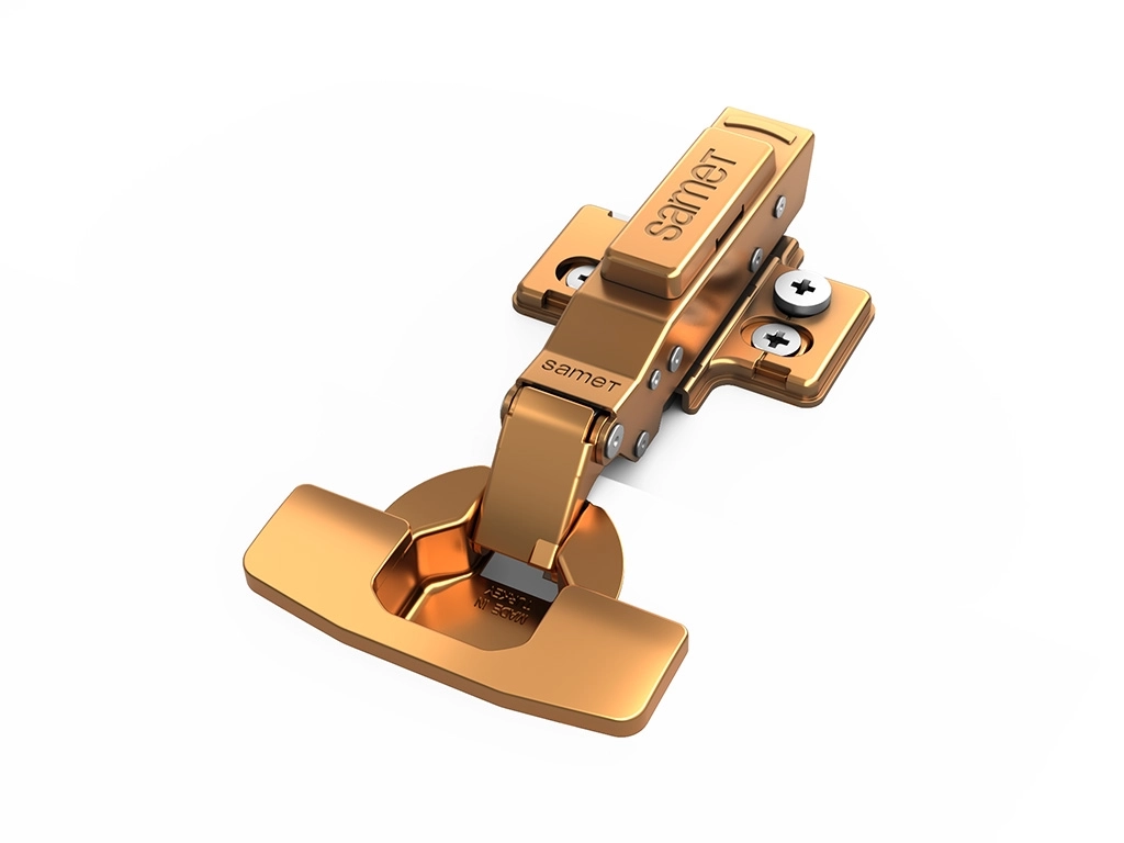 Master Spectrum Renkli Menteşe Frenli Düz 48 Eksen Turuncu 4 Delikli Altlık