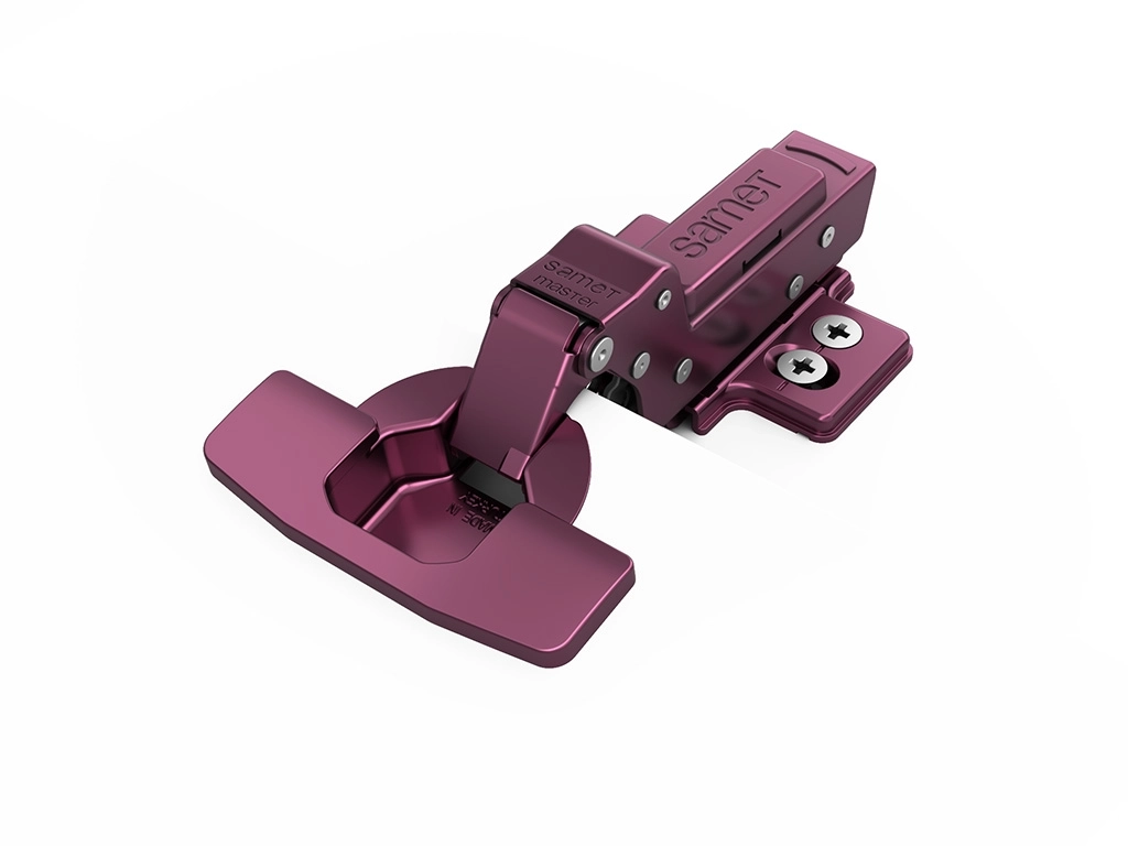 Master Spectrum Renkli Menteşe Frenli Süper Deveboynu 48 Eksen Mor 4 Delikli Altlık