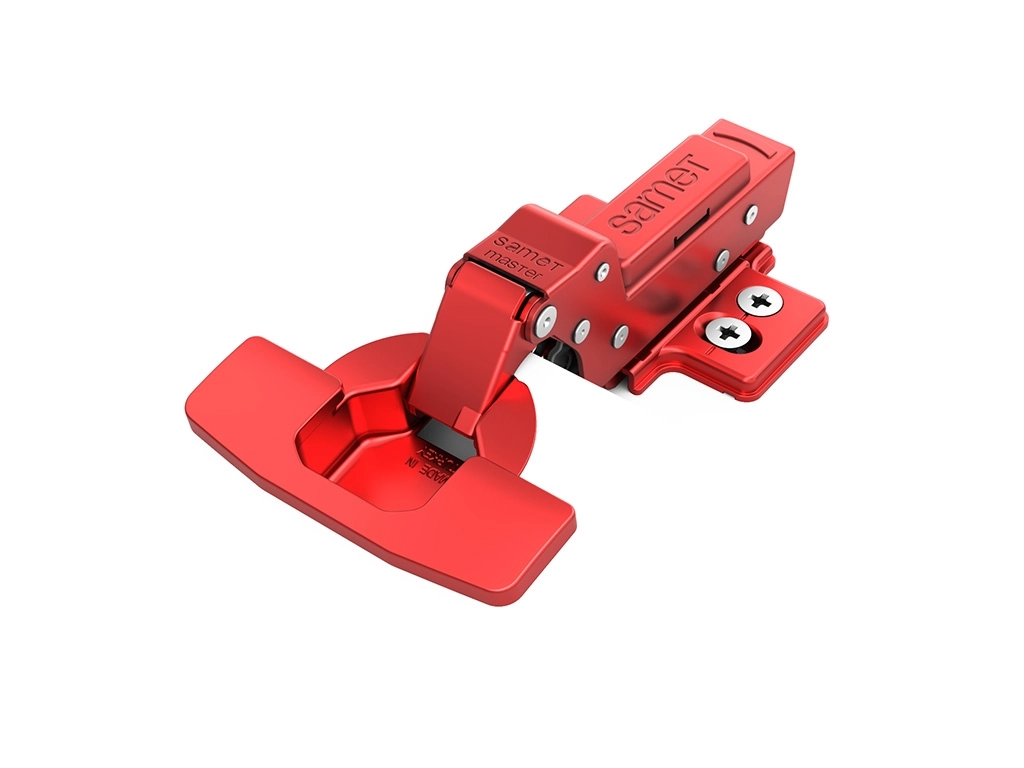 Master Spectrum Renkli Menteşe Frenli Süper Deveboynu 48 Eksen Kırmızı 4 Delikli Altlık