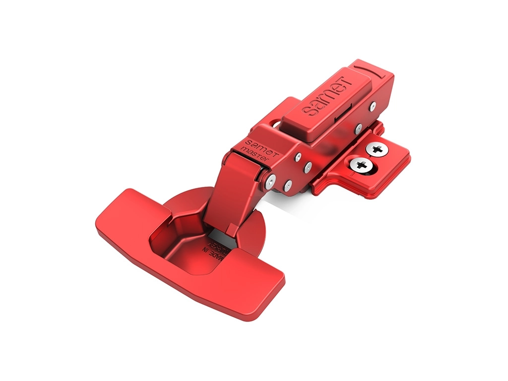 Master Spectrum Renkli Menteşe Frenli Deveboynu 48 Eksen Kırmızı 4 Delikli Altlık