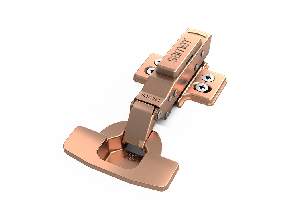 Master Spectrum Renkli Menteşe Frenli Düz 48 Eksen Rose 4 Delikli Altlık