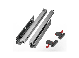 SmartFull Frenli Tam Açılım 450 mm Mandallı Çekmece Rayı