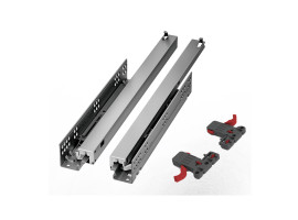 SmartFull Frenli Tam Açılım 500 mm Mandallı Çekmece Rayı