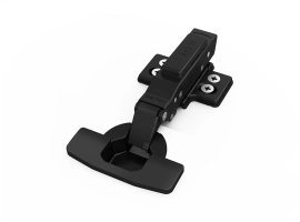 Master Spectrum Renkli Menteşe Frenli Düz 48 Eksen Siyah 4 Delikli Altlık