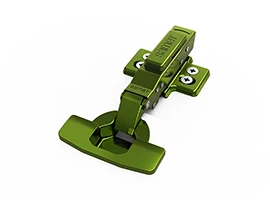 Master Spectrum Renkli Menteşe Frenli Düz 48 Eksen Yeşil 4 Delikli Altlık