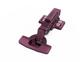 Master Spectrum Renkli Menteşe Frenli Düz 48 Eksen Mor 4 Delikli Altlık