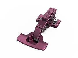 Master Spectrum Renkli Menteşe Frenli Düz 48 Eksen Mor 4 Delikli Altlık