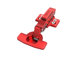 Master Spectrum Renkli Menteşe Frenli Düz 48 Eksen Kırmızı 4 Delikli Altlık