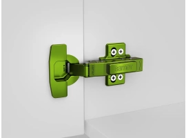 Master Spectrum Renkli Menteşe Frenli Düz 48 Eksen Yeşil 4 Delikli Altlık