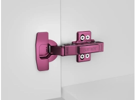 Master Spectrum Renkli Menteşe Frenli Düz 48 Eksen Mor 4 Delikli Altlık