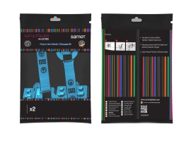 Master Spectrum Renkli Menteşe Frenli Süper Deveboynu 48 Eksen Mavi Ayarlı Altlık