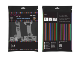 Master Spectrum Renkli Menteşe Frenli Süper Deveboynu 48 Eksen Gri 4 Delikli Altlık